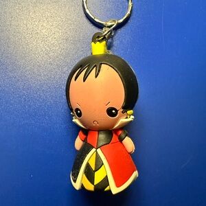 2/$25 Disney Queen of Hearts Vinyl Keychain